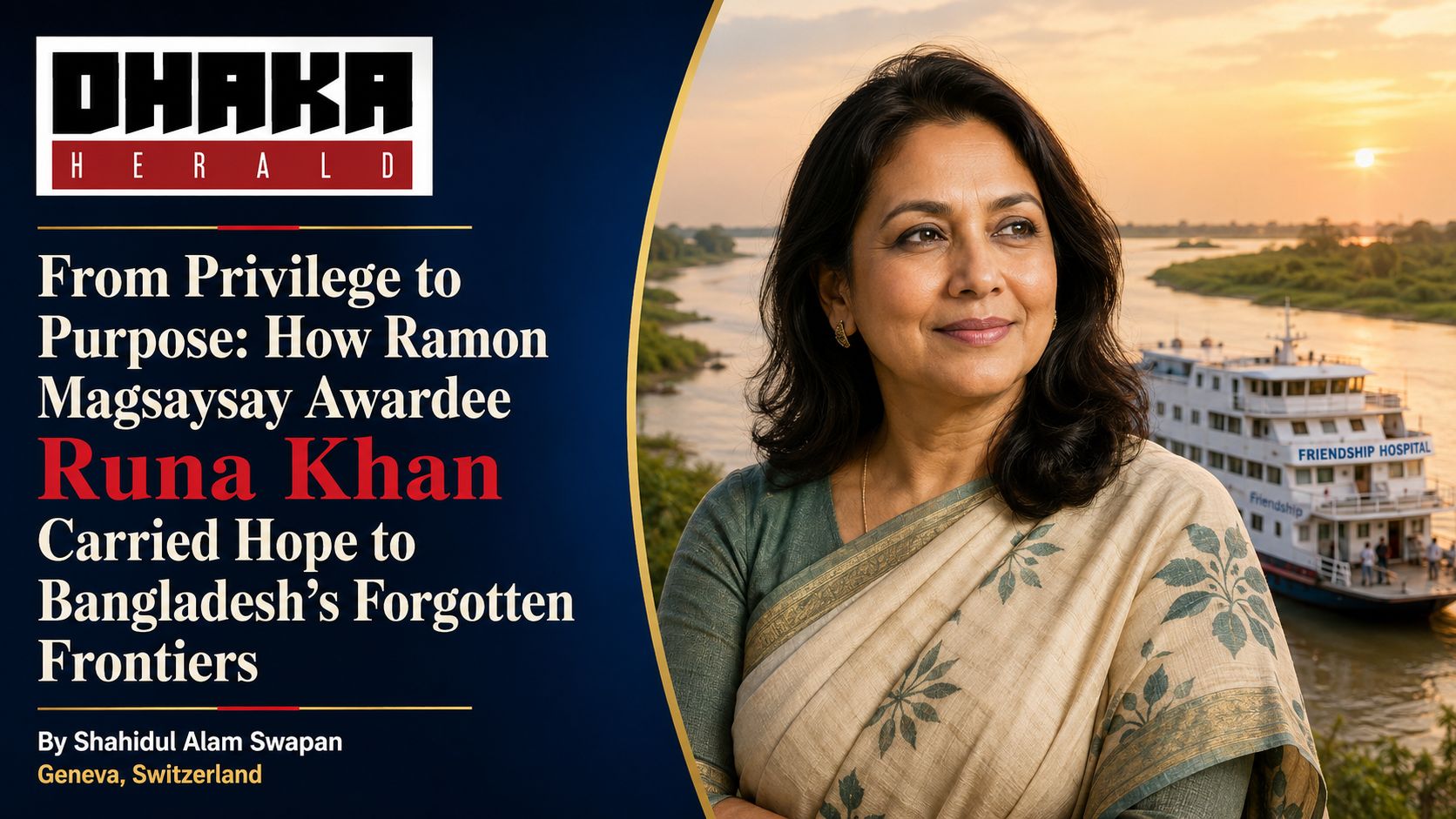 How Ramon Magsaysay Awardee Runa Khan Carried Hope to Bangladesh’s Forgotten Frontiers