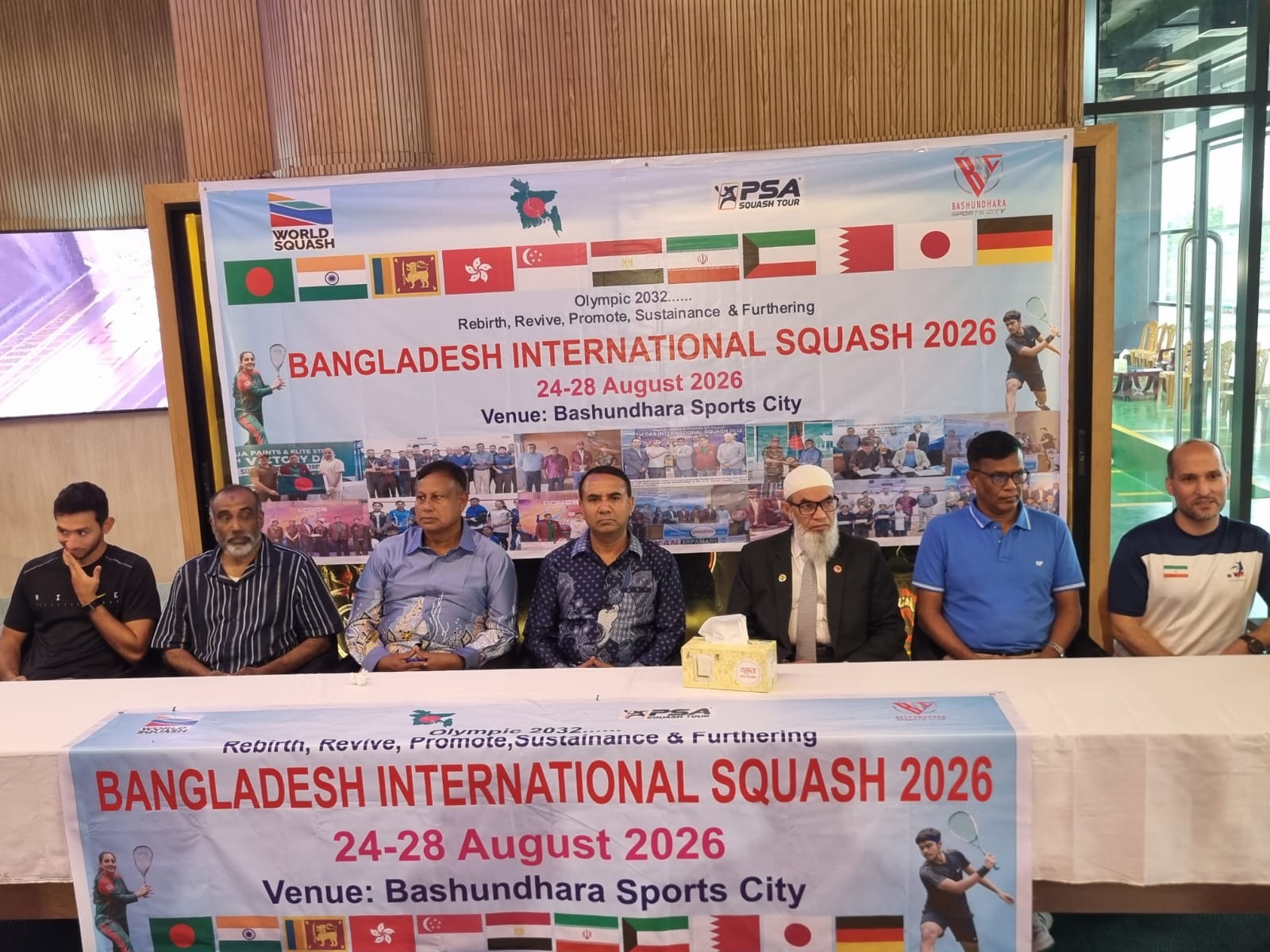 Int'l Bangladesh Squash begins