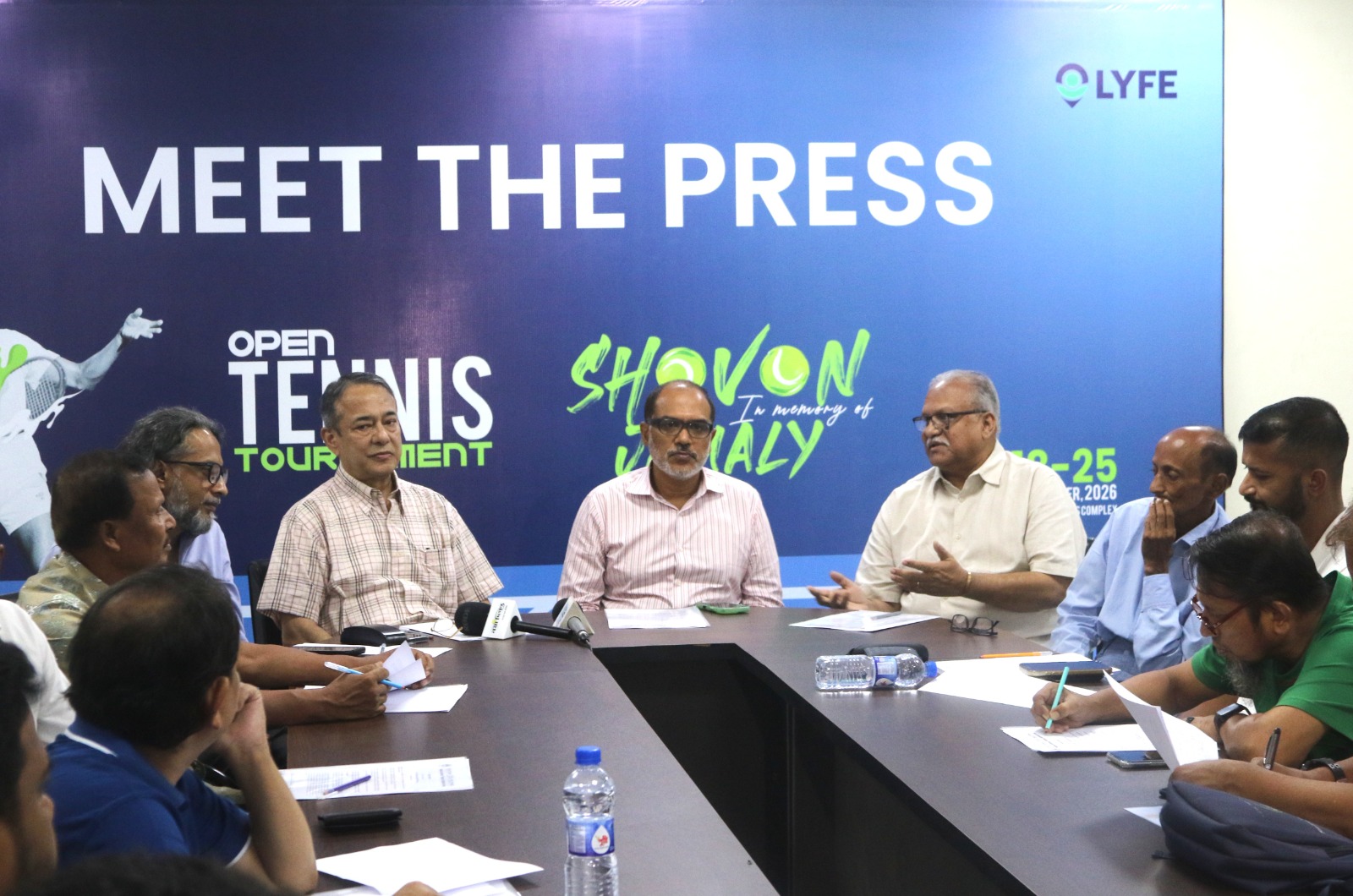 Shahvon Jamaly Open Tennis begins today