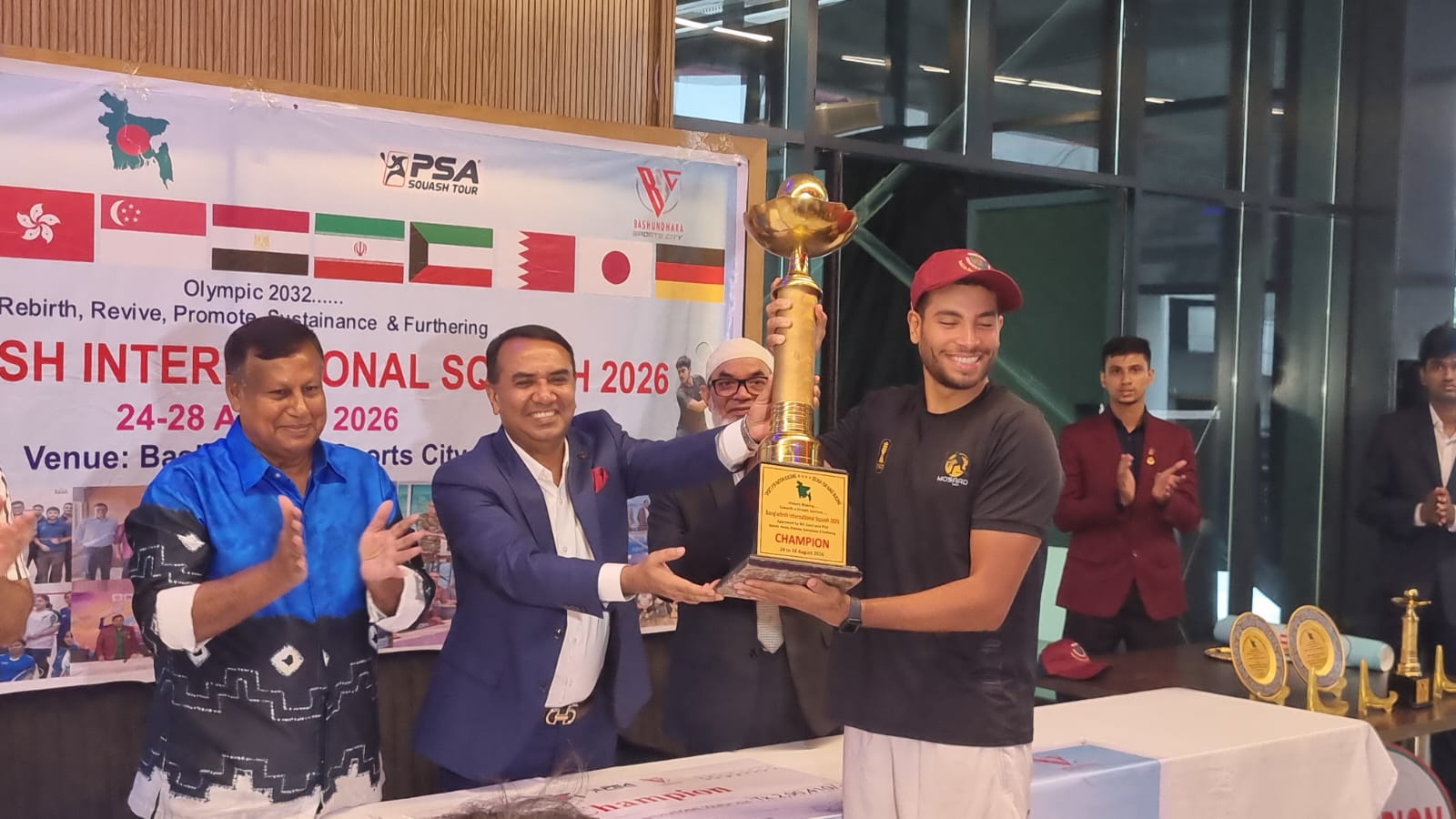 Bangladesh International Squash concludes