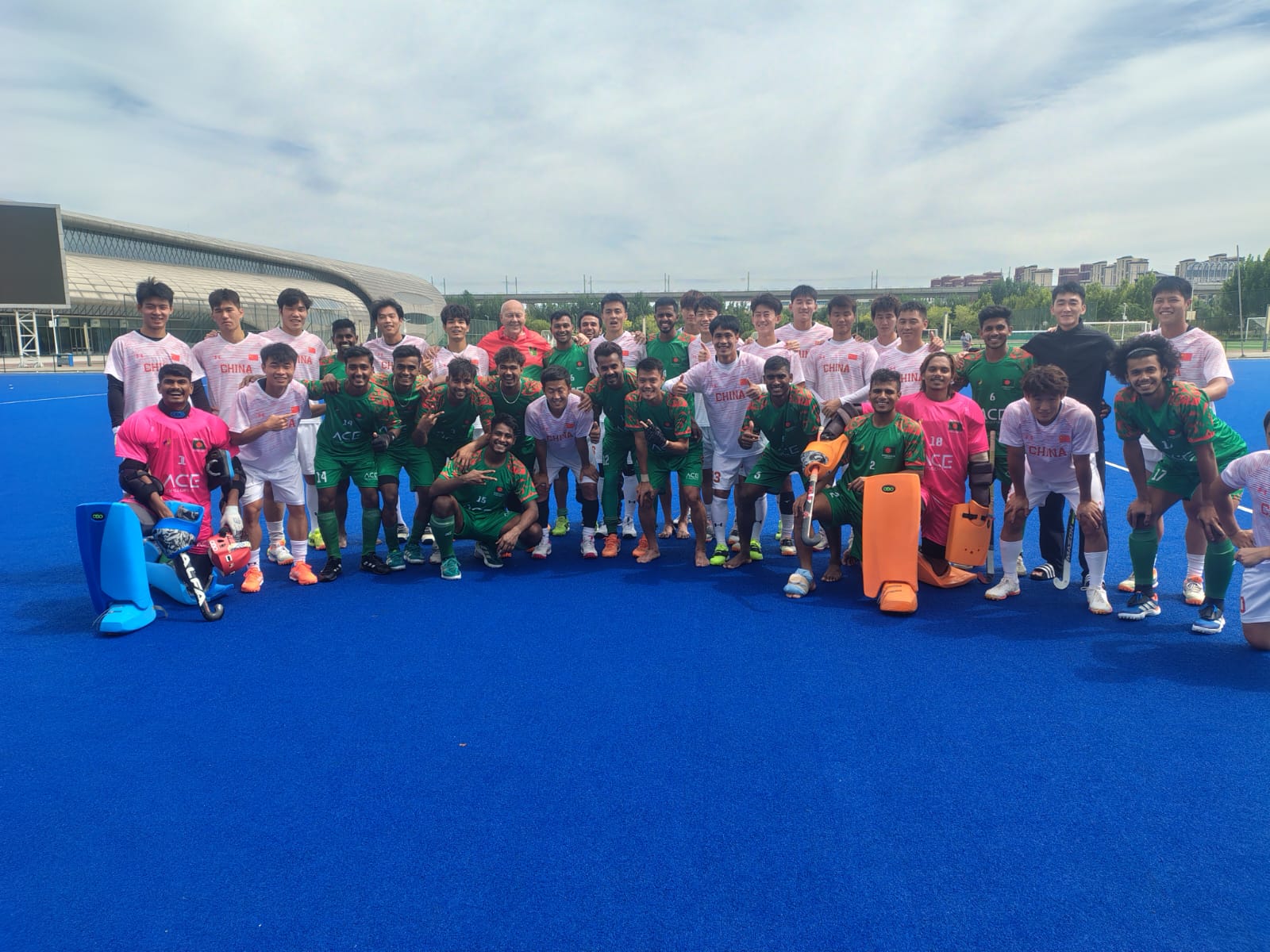 National Hockey team fights hard but loses to China